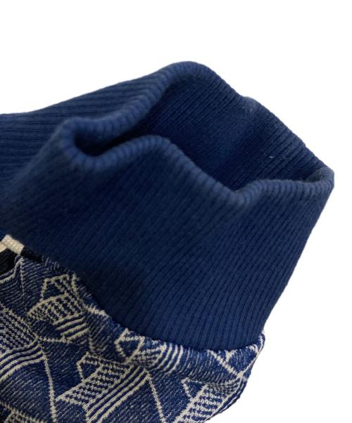 LACOSTE（ラコステ）LACOSTE (ラコステ) モノグラムジャカードトラックジャケット　SH1368 ブルー サイズ:Lの古着・服飾アイテム