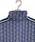 中古・古着 LACOSTE (ラコステ) モノグラムジャカードトラックジャケット　SH1368 ブルー サイズ:L：17000円