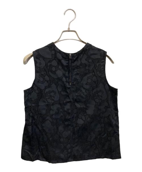 theory luxe（セオリーリュクス）theory luxe (セオリーリュクス) Eclaire Clara Top　03-5208250 ブラック サイズ:S32 未使用品の古着・服飾アイテム