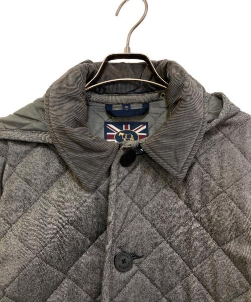 LAVENHAM（ラベンハム）LAVENHAM (ラベンハム) キルティングコート LVH-18A-082 グレー サイズ:XSの古着・服飾アイテム