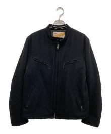 SCOTT×NEIGHBORHOOD（スコット×ネイバーフッド）の古着「ライダースジャケット　SHNH-JK-01」｜ブラック