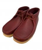 CLARKS×Sporty & Richクラークス×スポーティーアンドリッチ）の古着「Wallabee Boot」｜レッド