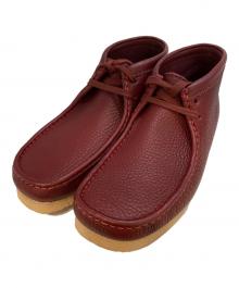 CLARKS×Sporty & Rich（クラークス×スポーティーアンドリッチ）の古着「Wallabee Boot」｜レッド