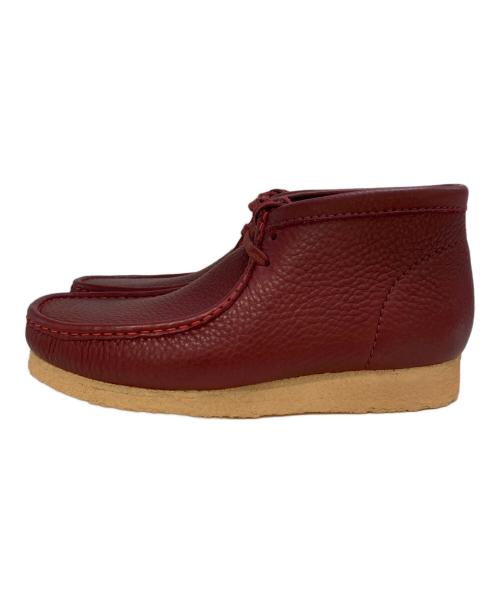 CLARKS（クラークス）CLARKS (クラークス) Sporty & Rich (スポーティーアンドリッチ) Wallabee Boot レッド サイズ:275の古着・服飾アイテム