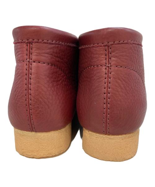 CLARKS（クラークス）CLARKS (クラークス) Sporty & Rich (スポーティーアンドリッチ) Wallabee Boot レッド サイズ:275の古着・服飾アイテム