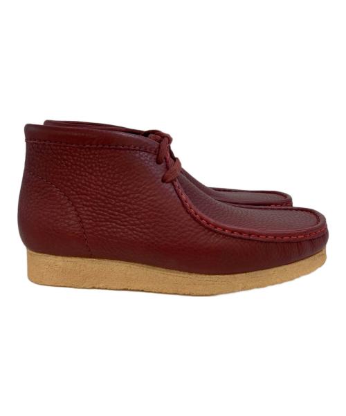 CLARKS（クラークス）CLARKS (クラークス) Sporty & Rich (スポーティーアンドリッチ) Wallabee Boot レッド サイズ:275の古着・服飾アイテム