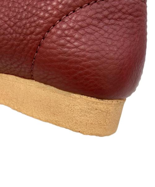 CLARKS（クラークス）CLARKS (クラークス) Sporty & Rich (スポーティーアンドリッチ) Wallabee Boot レッド サイズ:275の古着・服飾アイテム