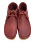 中古・古着 CLARKS (クラークス) Sporty & Rich (スポーティーアンドリッチ) Wallabee Boot レッド サイズ:275：12000円