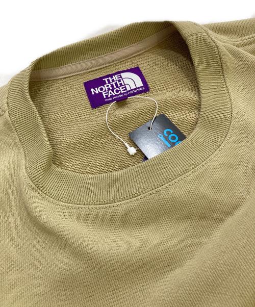 THE NORTHFACE PURPLELABEL（ザ・ノースフェイス パープルレーベル）THE NORTHFACE PURPLELABEL (ザ・ノースフェイス パープルレーベル) フィールド クルーネックスウェット ベージュ サイズ:Lの古着・服飾アイテム