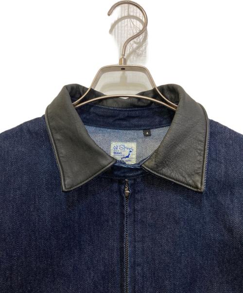 orSlow（オアスロウ）orSlow (オアスロウ) BEAMS (ビームス) 別注 ZIPUP BLOUSON インディゴ サイズ:4の古着・服飾アイテム