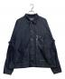 and wander（アンドワンダー）の古着「dry easy denim shirts jacket　574-6181100」｜インディゴ