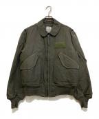 U.S.AIR FORCEユーエスエアフォース）の古着「CWU-45/P Flight Jacket」｜グリーン