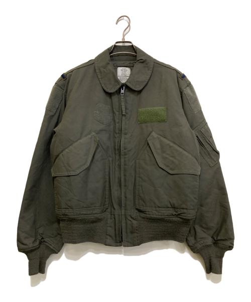 U.S.AIR FORCE（ユーエスエアフォース）U.S.AIR FORCE (ユーエスエアフォース) CWU-45/P Flight Jacket グリーン サイズ:Mの古着・服飾アイテム