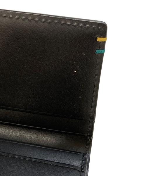 PAUL SMITH（ポールスミス）PAUL SMITH (ポールスミス) ハイライトステッチ名刺入れ ブラックの古着・服飾アイテム