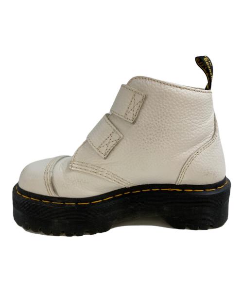 Dr.Martens（ドクターマーチン）Dr.Martens (ドクターマーチン) DEVON FLWR ホワイト サイズ:EU３７の古着・服飾アイテム