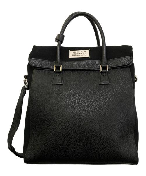 Maison Margiela（メゾンマルジェラ）Maison Margiela (メゾンマルジェラ) 5AC 3WAY BAG　SB1WA0004 P4348 ブラックの古着・服飾アイテム