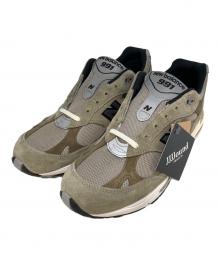 NEW BALANCE×JJJJound（ニューバランス×ジョウンド）の古着「ローカットスニーカー　M991JJA」｜カーキ