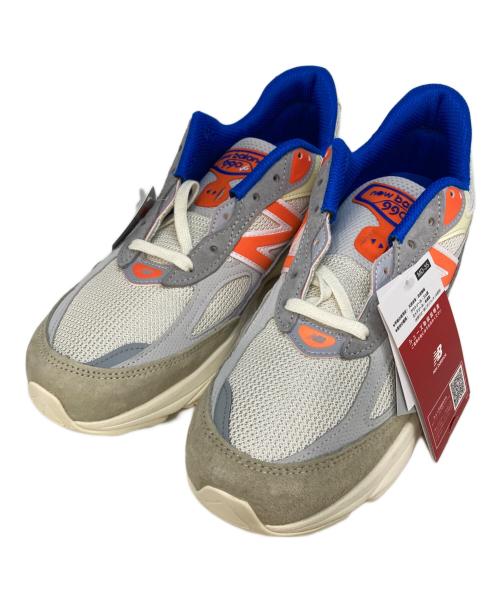 NEW BALANCE（ニューバランス）NEW BALANCE (ニューバランス) KITH (キス) ローカットスニーカー　U990KN6 ホワイト×ブルー サイズ:27.5の古着・服飾アイテム