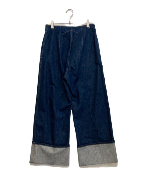 patou（パトゥ）patou (パトゥ) アイコニック デニム パンツ　TR0030008602D インディゴ サイズ:36の古着・服飾アイテム