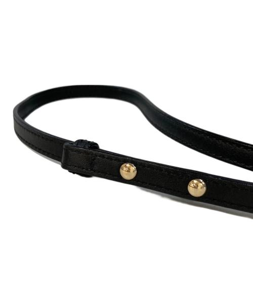 JIMMY CHOO（ジミーチュウ）JIMMY CHOO (ジミーチュウ) ATHINI CAMERA BAG ブラックの古着・服飾アイテム