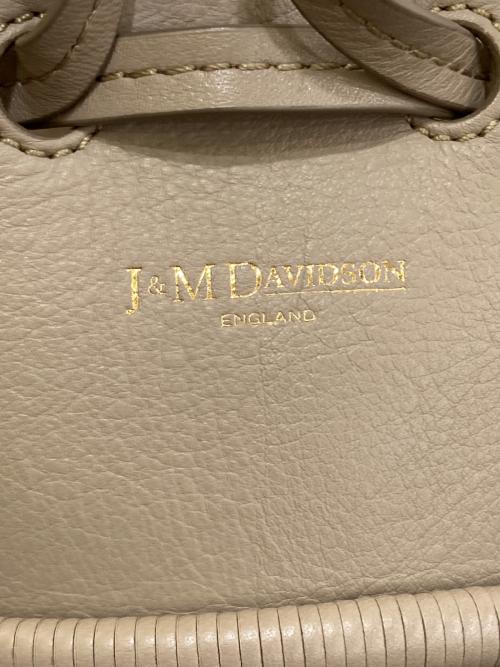 J&M DAVIDSON（ジェイ＆エム デヴィッドソン）J&M DAVIDSON (ジェイ＆エム デヴィッドソン) アニバーサリーカーニバルフリンジバッグ ベージュの古着・服飾アイテム