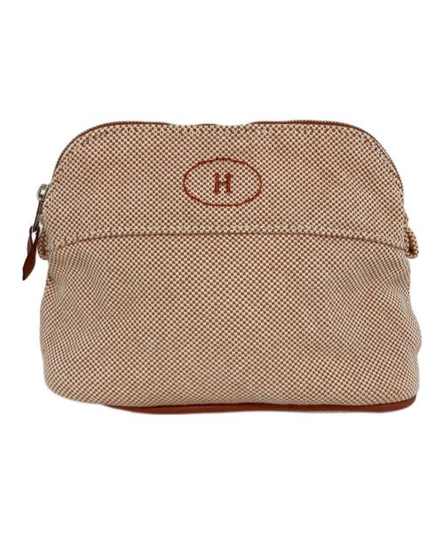 HERMES（エルメス）HERMES (エルメス) ボリードポーチミニ オレンジの古着・服飾アイテム