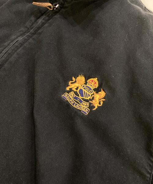 POLO RALPH LAUREN（ポロ・ラルフローレン）POLO RALPH LAUREN (ポロ・ラルフローレン) ナンバリングスイングトップ ブラック サイズ:Lの古着・服飾アイテム