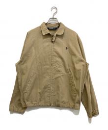 POLO RALPH LAUREN（ポロ・ラルフローレン）の古着「90‘sスイングトップ」｜ベージュ