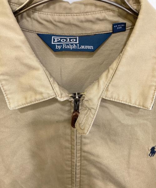 POLO RALPH LAUREN（ポロ・ラルフローレン）POLO RALPH LAUREN (ポロ・ラルフローレン) 90‘sスイングトップ ベージュ サイズ:Mの古着・服飾アイテム