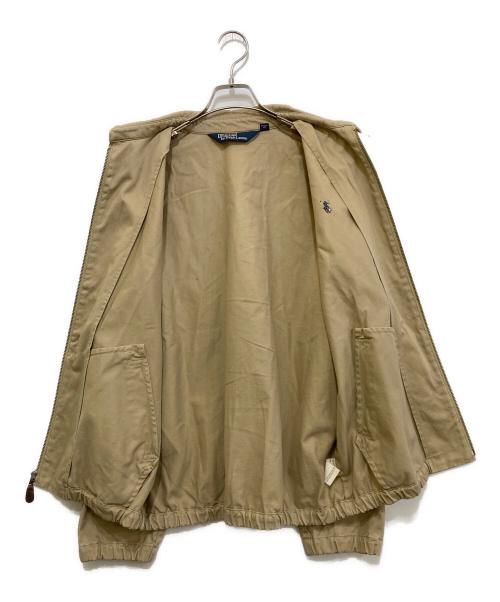 POLO RALPH LAUREN（ポロ・ラルフローレン）POLO RALPH LAUREN (ポロ・ラルフローレン) 90‘sスイングトップ ベージュ サイズ:Mの古着・服飾アイテム