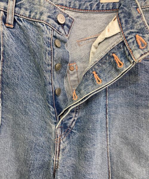 phebus（フィーバス）phebus (フィーバス) Washi Denim Straight Pants　243-30-05 インディゴ サイズ:5の古着・服飾アイテム