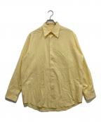 Caleカル）の古着「BROAD CIRCULAR SHIRTS　C231F06B04」｜イエロー