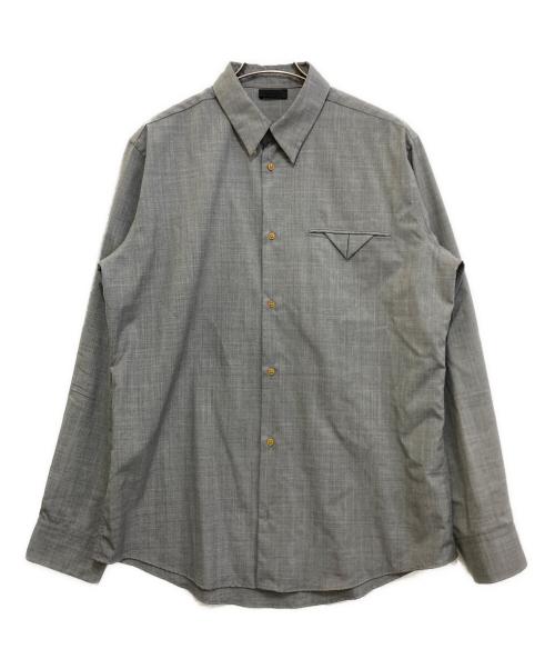 SADE（シャーデー）SADE (シャーデー) ボタンダウンシャツ SADE-SH03 グレー サイズ:3の古着・服飾アイテム