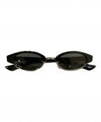 ALEXANDER McQUEENアレキサンダーマックイーン）の古着「Round Sunglasses　AM0534S」｜ブラック