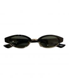 ALEXANDER McQUEEN（アレキサンダーマックイーン）の古着「Round Sunglasses　AM0534S」｜ブラック