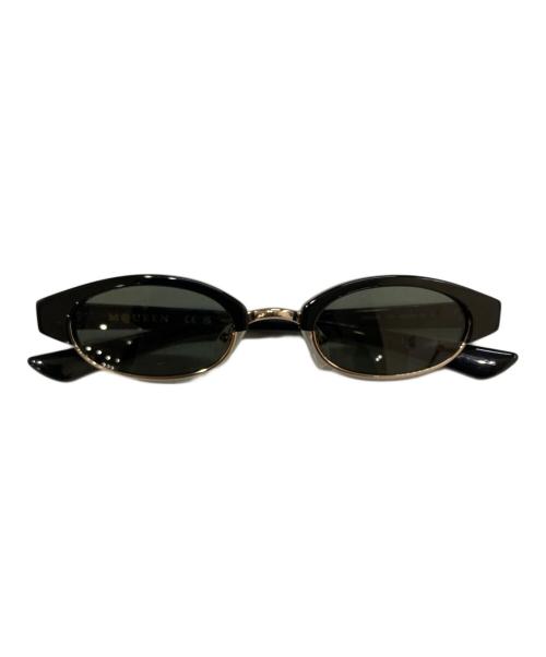 ALEXANDER McQUEEN（アレキサンダーマックイーン）ALEXANDER McQUEEN (アレキサンダーマックイーン) Round Sunglasses　AM0534S ブラックの古着・服飾アイテム