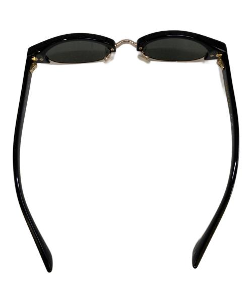ALEXANDER McQUEEN（アレキサンダーマックイーン）ALEXANDER McQUEEN (アレキサンダーマックイーン) Round Sunglasses　AM0534S ブラックの古着・服飾アイテム