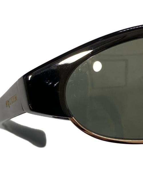 ALEXANDER McQUEEN（アレキサンダーマックイーン）ALEXANDER McQUEEN (アレキサンダーマックイーン) Round Sunglasses　AM0534S ブラックの古着・服飾アイテム