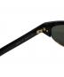 中古・古着 ALEXANDER McQUEEN (アレキサンダーマックイーン) Round Sunglasses　AM0534S ブラック：15000円