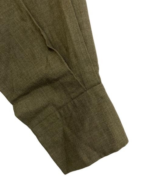 MARKAWARE（マーカウェア）MARKAWARE (マーカウェア) COMFORT FIT SHIRTS SUPER120s WOOL TROPICAL　A20A-06SH01C カーキ サイズ:1の古着・服飾アイテム