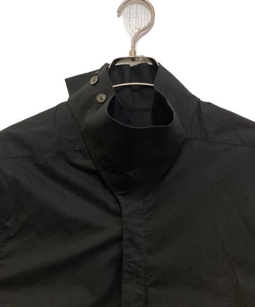 RICK OWENS（リックオウエンス）RICK OWENS (リックオウエンス) ISLAND SHIRTS　RU18F1295P ブラック サイズ:IT48の古着・服飾アイテム