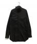 RICK OWENS（リックオウエンス）の古着「ISLAND SHIRTS　RU18F1295P」｜ブラック