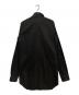 RICK OWENS (リックオウエンス) ISLAND SHIRTS　RU18F1295P ブラック サイズ:IT48：25000円