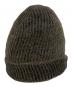 RICK OWENS (リックオウエンス) ニット帽　RU19F4494-KFI ブラウン：20000円