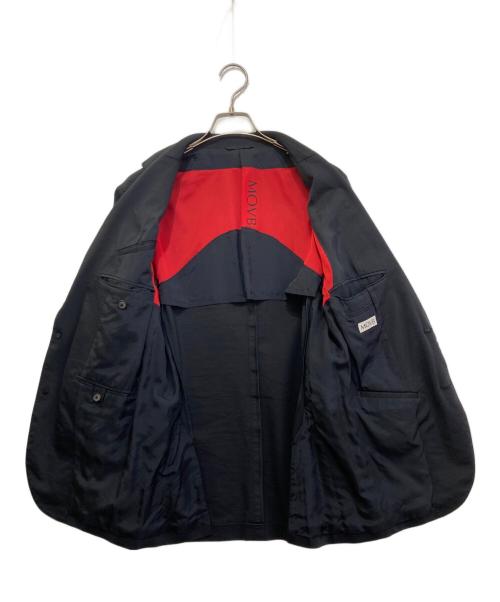 movb（モーヴ）movb (モーヴ) シングル2Bノッチド・トラベルジャケット JK-013PR ブラック サイズ:48の古着・服飾アイテム