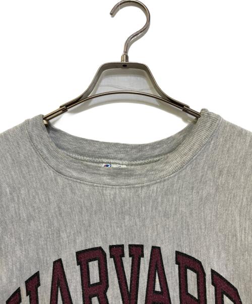 Champion REVERSE WEAVE（チャンピオン リバース ウィーブ）Champion REVERSE WEAVE (チャンピオン リバース ウィーブ) カレッジスウェット グレー サイズ:LARGEの古着・服飾アイテム