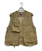 THE NORTHFACE PURPLELABELザ・ノースフェイス パープルレーベル）の古着「Mesh Angler Vest　NP2914N」｜ブラウン
