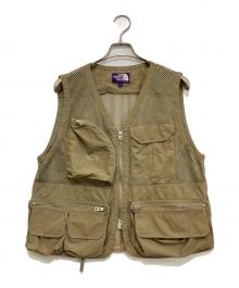THE NORTHFACE PURPLELABEL（ザ・ノースフェイス パープルレーベル）の古着「Mesh Angler Vest　NP2914N」｜ブラウン