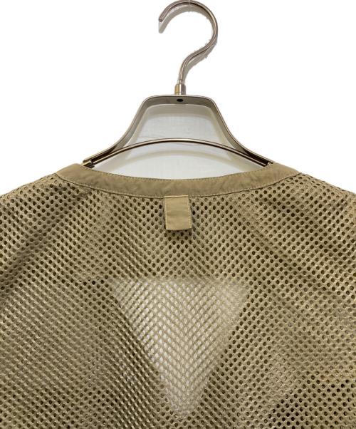 THE NORTHFACE PURPLELABEL（ザ・ノースフェイス パープルレーベル）THE NORTHFACE PURPLELABEL (ザ・ノースフェイス パープルレーベル) Mesh Angler Vest　NP2914N ブラウン サイズ:Mの古着・服飾アイテム