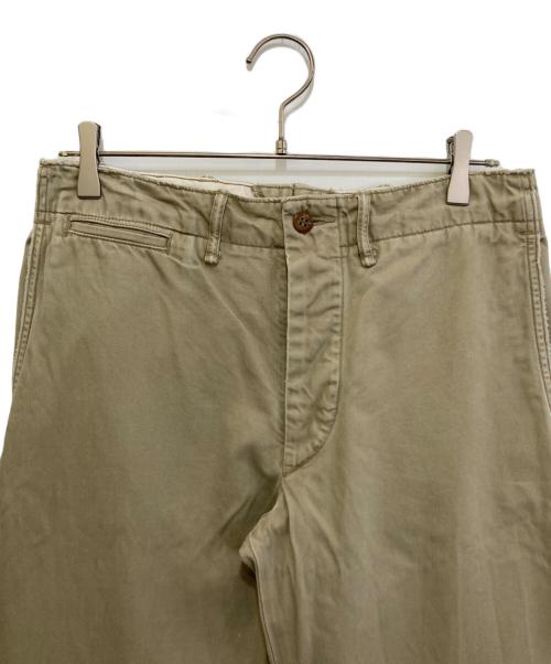 RRL（ダブルアールエル）RRL (ダブルアールエル) ユーティリティーパンツ ベージュ サイズ:29の古着・服飾アイテム